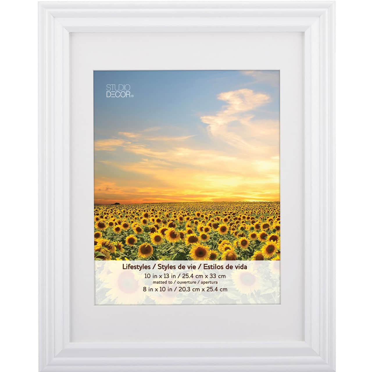 4 Packs: 3 ct. (12 total) White 8" x 10" Frame with Mat, Lifestyles by Studio Décor®